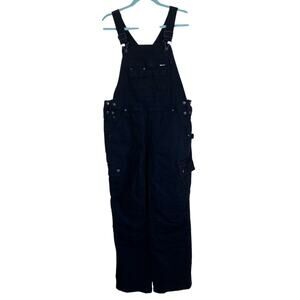 Duluth Trading Co. Mx31 DuluthFlex Fire Hose Bib Overalls Utility Workwear Cargo
